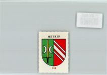 1217 Meyrin Mategnin - Vignette Wappen Kaffee Hag ca 1920-1940 Meyrin