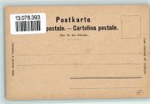 3989 Biel VS 1900 - Teilansicht mit Brunnen, Stempelflecken - Verlag Kaiser Nr. 7326 AK