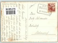 3110 Münsingen 1944 Foto AK Krankenhaus Bahnpost S.B.B. Zug 509