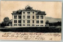 5734 Reinach AG 1903 Foto AK Krankenhaus Krankenasyl Oberwynen- und Seetal