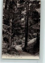 1823 Glion - Sous bois - unter Bäumen