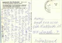 3703 Aeschi b. Spiez Gebrauchsspuren Gasthaus Zum Pochtenfall Mühle