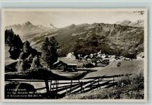 7404 Feldis/Veulden - Feldis mit Piz Beverin und Bruschghorn