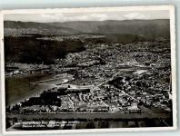 2560 Nidau - Fliegeraufnahme Biel und Nidau