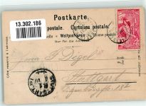 6410 Rigi Scheidegg 1900 Lithographie sign. Steinmann, C. KünstlerpostkarteNr. 2182 Aussichtsturm Hotel