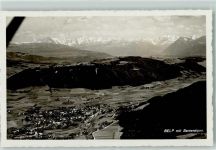3123 Belp - Fliegeraufnahme mit Berneralpen