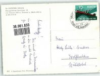 Alpstein 1957 Foto AK Gasthaus Seealpsee