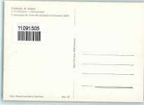 9000 St. Gallen S. Gallo - Trambahn Linie Stocken-Heiligkreuz Triebwagen Nr. 9 an der Endstation Stocken