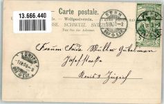 3132 Riggisberg 1900 Foto AK Dorfansicht Dorfstrasse