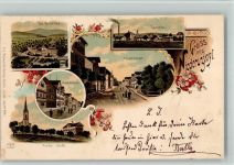 9244 Niederuzwil 1901 BOAKC Bad Bachenthal Spinnerei Lithographie