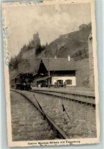 3717 Blausee-Mitholz 1913 Gebrauchsspuren Bahn Station