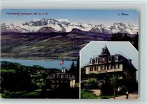 8132 Egg bei Zürich 1915 - Verlag Carl Künzli-Tobler - Restaurant Pfannenstiel, gute Erhaltung AK