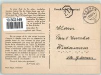 3925 Grächen 1944 Gebrauchsspuren Alte und neue Kirche Bergpfarrer St. Venetz Drucksache