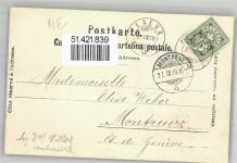 2034 Peseux 1899 Lithographie