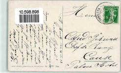 Silvretta 1913 - Schlittelpartie Ort lt. Stempel