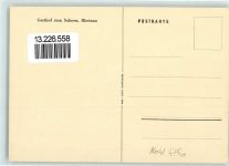 8462 Rheinau Lithographie Gasthaus Zum Salmen sign Nohl