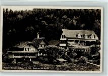 3612 Steffisburg 1936 Foto AK Pension Schnittweierbad , Besitzer G. Künzli