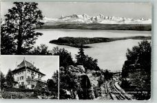 2515 Prêles 1957 Foto AK Pension Basler Ferienheim