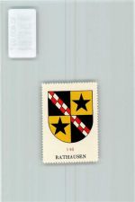 6032 Rathausen Emmen - Vignette Wappen Kaffee Hag ca 1920-1940