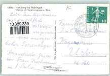 6083 Hasliberg Hohfluh 1963 - ob Meiringen Mägisalp mit Wetterhorngruppe und Eiger