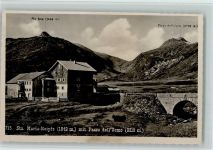 Lukmanier - Sta. Maria-Hospiz mit Passo dell'Uomo Piz Scai Pizzo del Uomo