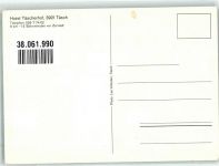 3929 Täsch Foto AK Tracht Kinder Hotel Täscherhof Winter