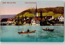 9063 Stein AR - Schloss Hohenklingen Ruderer