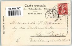 7173 Tenigerbad 1905 Foto AK