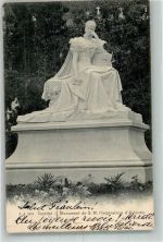 1820 Territet 1909 Foto AK Denkmal S,M. l´Imperatrice d´Austriche
