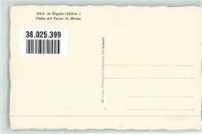 7515 Sils/Segl Baselgia Foto AK Winter Fextal