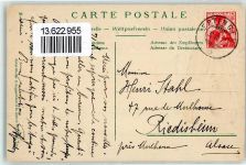 4458 Eptingen Prägedruck Lithographie