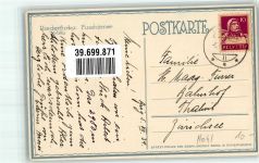 Fusshörner Künstlerkarte sign. Nohl Riederfurka