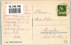 4437 Waldenburg 1923 Foto AK