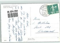 6197 Schangnau 1962 Foto AK Kirche