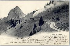 1927 Chemin 1904 - Bergbahn Dampfzug