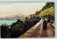 1820 Territet - Montreux Eisenbahn Bahnhof