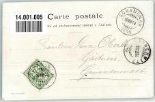 6197 Schangnau 1904 Foto AK Südabhang des Wachthubel