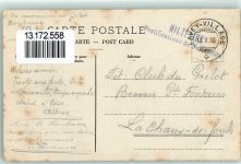 1892 Morcles 1906 - Interieur du Village et les Dents de Morcles