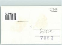 2517 Diesse Foto AK Kirche Ort handschriftlich