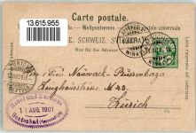 9108 Gonten 1901 Lithographie Bahnhof Eisenbahn Gämse Hotel Kurhaus Hüttenstempel