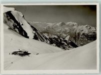 Weisshornhütte - Winter Hüttenstempel