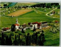 9225 St. Pelagiberg 1973 Foto AK Fliegeraufnahme Kurhaus marienburg