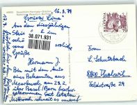 3925 Grächen 1979 Winter Seilbahn Hannigalp