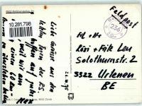8932 Mettmenstetten 1975 - Feldpost Genie RS 236