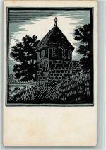 3000 Bern Berne 1919 Künstlerkarte Ansichten aus Bern Zeichnung von Schülern des städtischen Gymnasiums Blutturm Linoleumschnitt