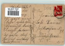 6563 Mesocco 1920 Gebrauchsspuren Saluti da Mesocco