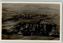 3110 Münsingen Foto AK Fliegeraufnahme Krankenhaus