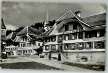 3534 Signau Foto AK Gasthaus Bären