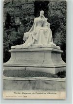 1820 Territet - Monument de S.M. l'Impératrice d'Autriche