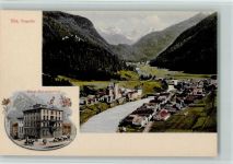 7542 Susch 1908 - Süs - Hotel Schweizer Hof, Verlag Guggenheim Nr. 1092 , sehr gute Erhaltung AK